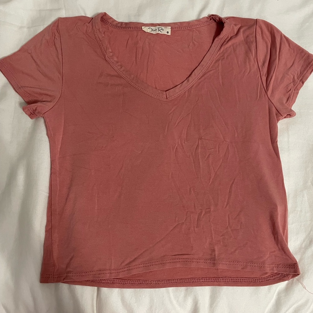 Short Sleeve Olivia Rae Crop Top
